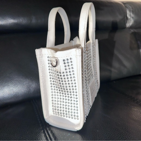 ✨ Marc Jacobs Crystal Canvas Mini Tote Bag – NWOT💎 - Picture 3 of 16